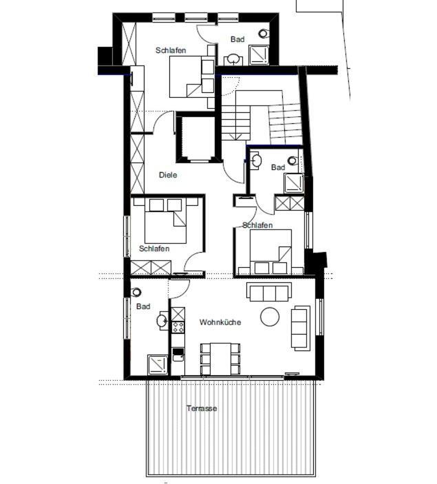 Apart- Hotel Sonnhof Royal Serfaus Luaran gambar
